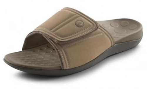 Vionic Kiwi - Unisex Motion Control Orthotic Slide Sandal - Vapor Angle main