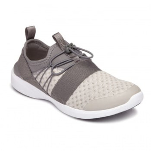 Vionic Alaina - Women's Active Supportive Sneaker - Black/White - 1 main view