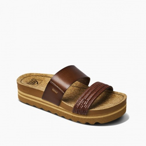 Reef Cushion Vista Hi Women's Sandals - Rose - Angle