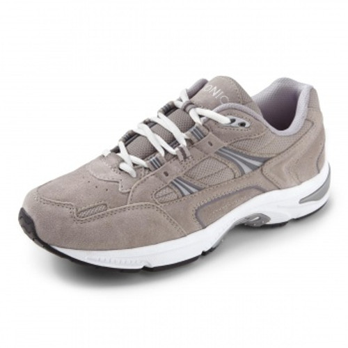 Vionic Walker Men's Plantar Fasciitis Shoe - Grey - Orthaheel - 1 main view