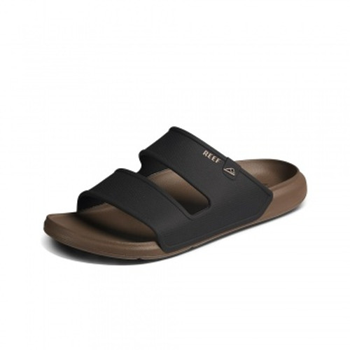 Reef Oasis Double Up Men\'s Water Friendly Sandals - Brown/tan - Angle
