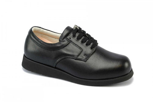 Mt. Emey 9501 Men's Casual / Dress Lace Super-Depth Shoe - Black Main Angle