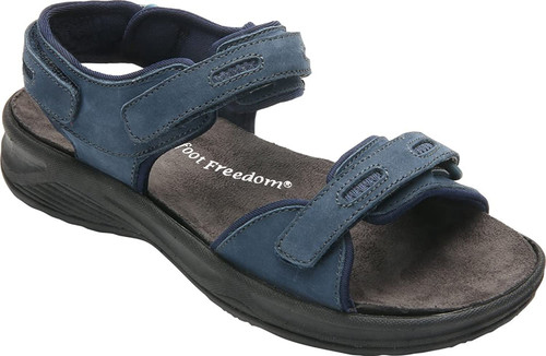 Drew Cascade - Women's - Navy Nubuck - Angle