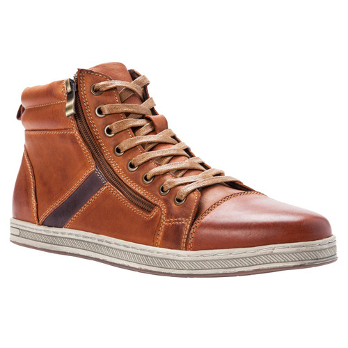 Propet Lucas Hi Mens Casual - Tan - angle view - main