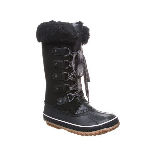 Bearpaw 2333W  011 - Black - Profile View