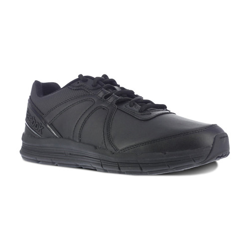 Reebok Work Women's Guide Industrial Soft Toe Shoe - Black - Profile View