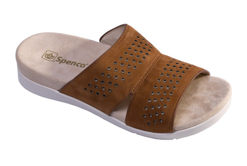 Spenco Twilight Stud Women's Comfort Sandal - Saddle - Pair
