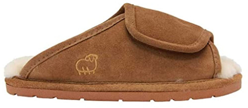 Lamo Ladies Wrap Women's Slippers - Chestnut