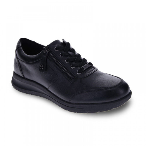 Revere Boston Adjustable Sneaker - Women's - Black - Angle