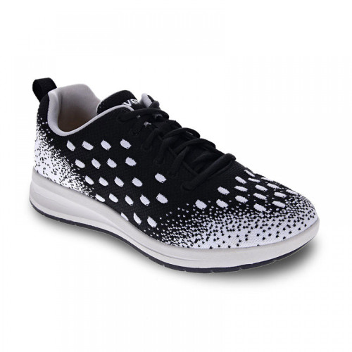 Revere Haiti Lace Up Sneaker - Women's - Black Snow - Angle