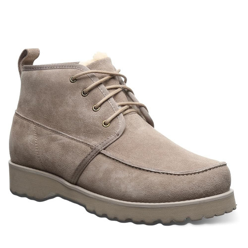 Bearpaw Kyle Men's Suede Boots - Stone