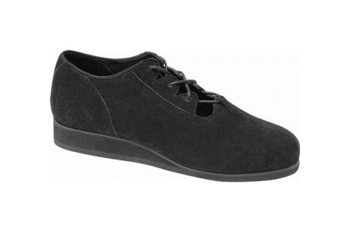 Drew Nicole - Black Kid Suede Womens Shoe - 10172