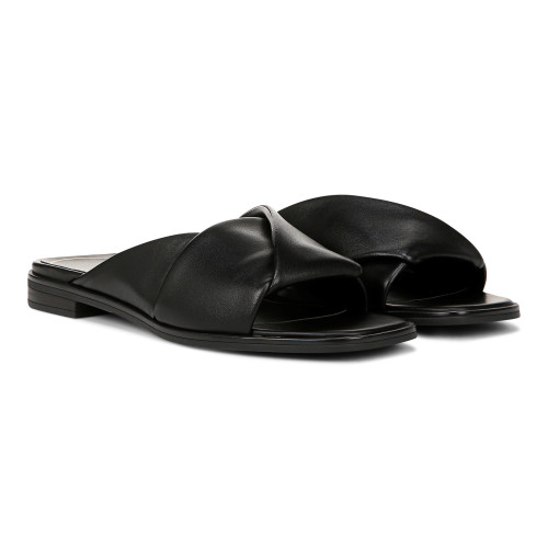 PacSun Women's Crisscross Faux Leather Slide Sandals | PacSun