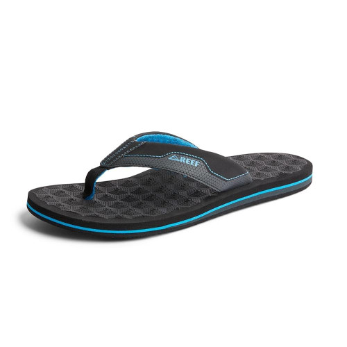 Reef The Ripper Men's Adventure Sandals - Black/blue