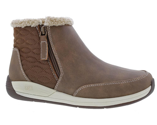 Drew Tabby Women's Bootie - Brown Combo