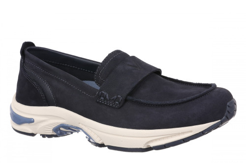 Vionic Walk Roam Loafer - Women's Comfortable Supportive Orthotic Arch Support Walking Shoes - Navy Blazer - Angle main