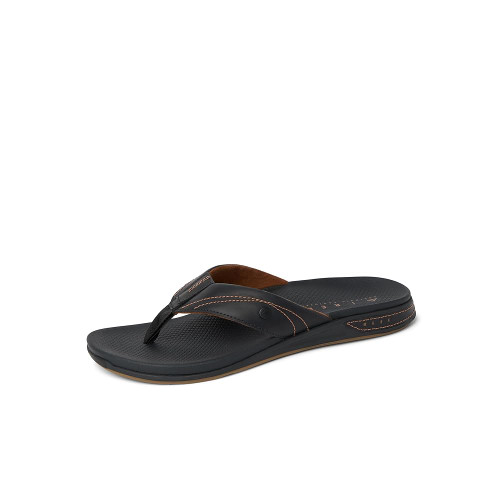 Reef Phantom Lux Men's Flip Flop Sandals - Black