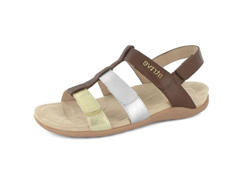Strive Cassis Women's Orthotic Sandal - Tan