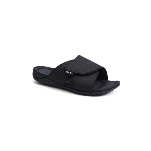 Strive Dune Women's Orthotic Water-Friendly Adjustable Sandal - Black Ii - Angle