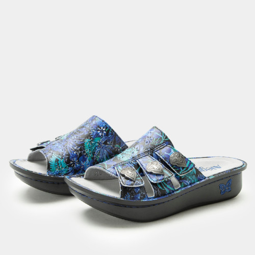 Alegria Julee Comfort Arch Support Women's Slide Sandal - Jungle Book - 1