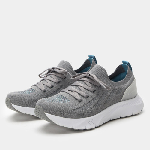 Alegria Regale Rebounce Comfort Arch Support Women's Walking Shoe - Blue Grey - 1