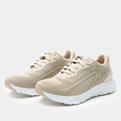Alegria Rize Comfort Arch Support Women's Sneaker - Beige - 1