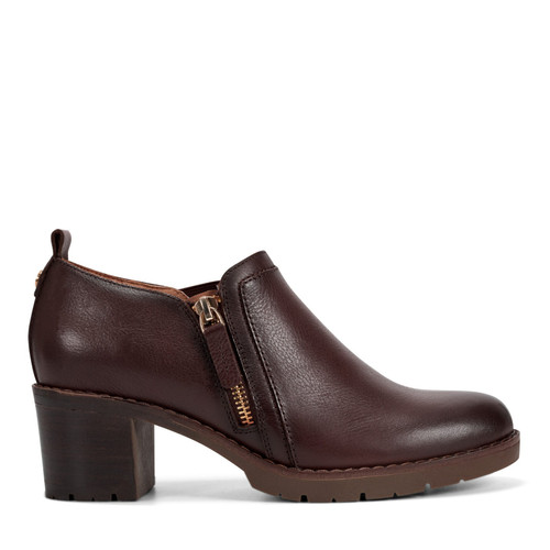 Easy Spirit Cosa Cushioned Arch Support Women's Casual Slip On - Dark Brown - 1