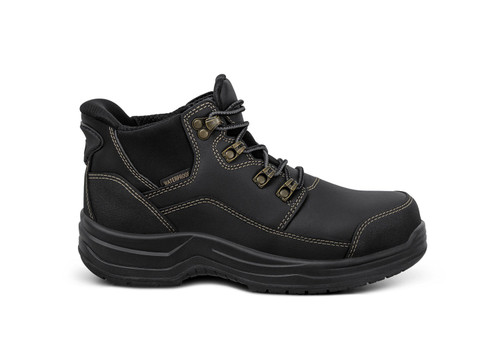 Orthofeet Quartz Hands-Free Work Boots Women's - Black - Product View - 1
