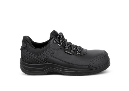 Orthofeet Slate Work Hands-Free Comfort & Arch Support Work Shoe - Black - Product View - 1