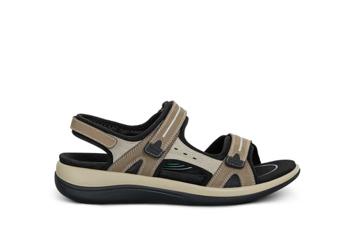 Orthofeet Venice Heel Strap Comfort Support Women's Sandal - Brown - Product View - 1