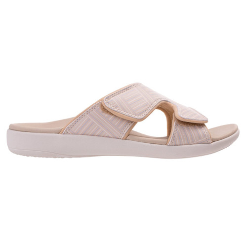 Revitalign Kholo Summer Stripe Supportive Orthotic Women's Sandals - Tan - Product View - 1