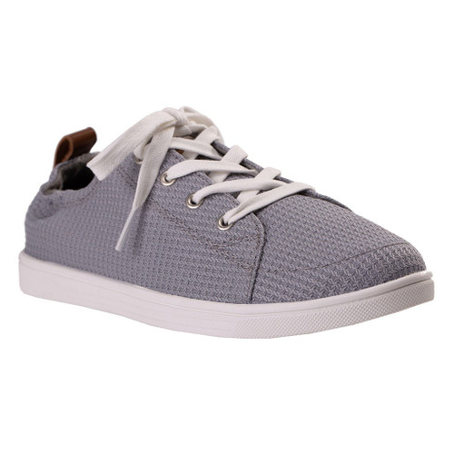 Revitalign Ophelia Quilted Supportive Comfortable Women's Shoes - Grey - Product View - 2