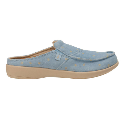 Revitalign Siesta Meadow Supportive Slip-On Women's Shoes - Sky Blue - Product View - 1