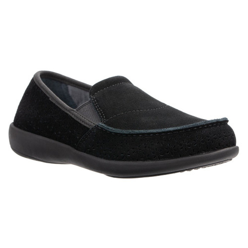 Revitalign Siesta Star Supportive Slip-On Women's Shoes - Black - Product View - 2