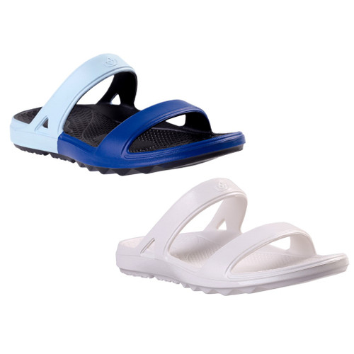 Spenco Fusion Slim 2-Pack Supportive Comfort Women's Sandals - Cobalt/white - Product View - 2