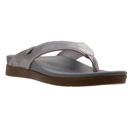 Spenco Shoreline Dusted Metallic Full Contact Comfort Women's Sandals - Grey - Product View - 2