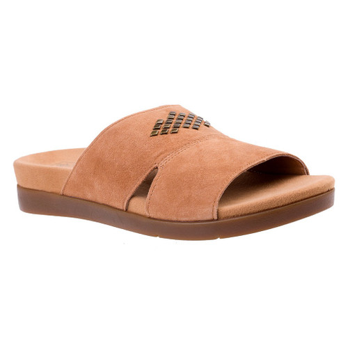 Spenco Twilight Stud '22 Full Contact Comfort Women's Sandals - Saddle - Product View - 2