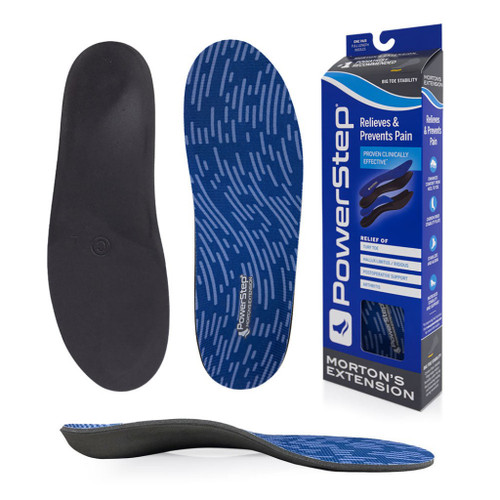 PowerStep Morton's Extension Insoles Orthotic Support Insoles - Sole View - 1