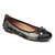 Vionic Spark Minna - Women's Casual Shoes - Black Boa - 1 profile view