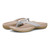 Vionic Bella - Women's Orthotic Thong Sandals - Vapor Grey - pair left angle