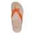 Vionic Bella - Women's Orthotic Thong Sandals - Fiesta Patent Croc - Top