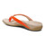 Vionic Bella - Women's Orthotic Thong Sandals - Fiesta Patent Croc - Back angle