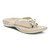 Vionic Bella - Women's Orthotic Thong Sandals - Cream Botanical - Angle main
