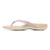 Vionic Bella - Women's Orthotic Thong Sandals - Peach Botanical - Left Side