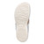 Vionic Bella - Women's Orthotic Thong Sandals - White Tile Patent - Bottom