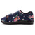 Propet Cush N Foot Women's Hook & Loop Slip-ons - Navy Blossom - Instep Side