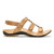 Vionic Amber - Women's Adjustable Slide Sandal - Orthaheel - Gold Cork - 4 right view