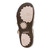 Vionic Amber - Women's Adjustable Slide Sandal - Orthaheel - Pink Snake - 7 bottom view
