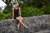 Vionic Amber - Women's Adjustable Slide Sandal - Orthaheel - Black Metallic Linen - 20-med