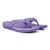 Vionic Tide II - Women's Leather Orthotic Sandals - Orthaheel - Amethyst - Pair